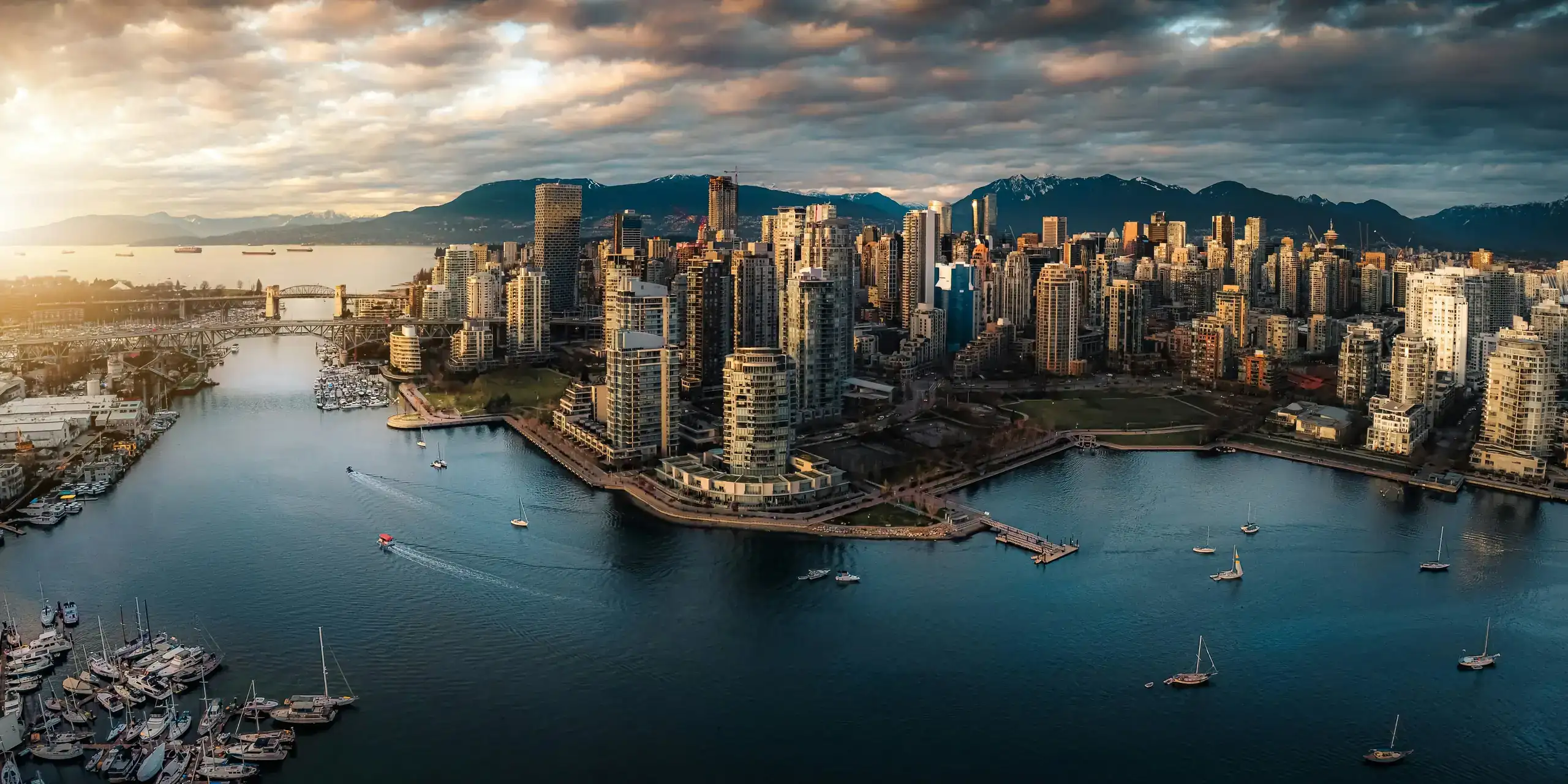 Vancouver skyline, British Columbia